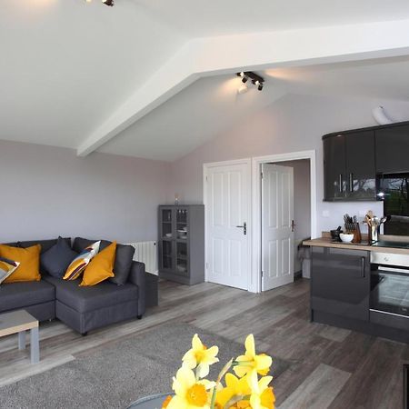 Deerfin Rentals Private Chalet With Hot Tub Ballymena Exterior foto